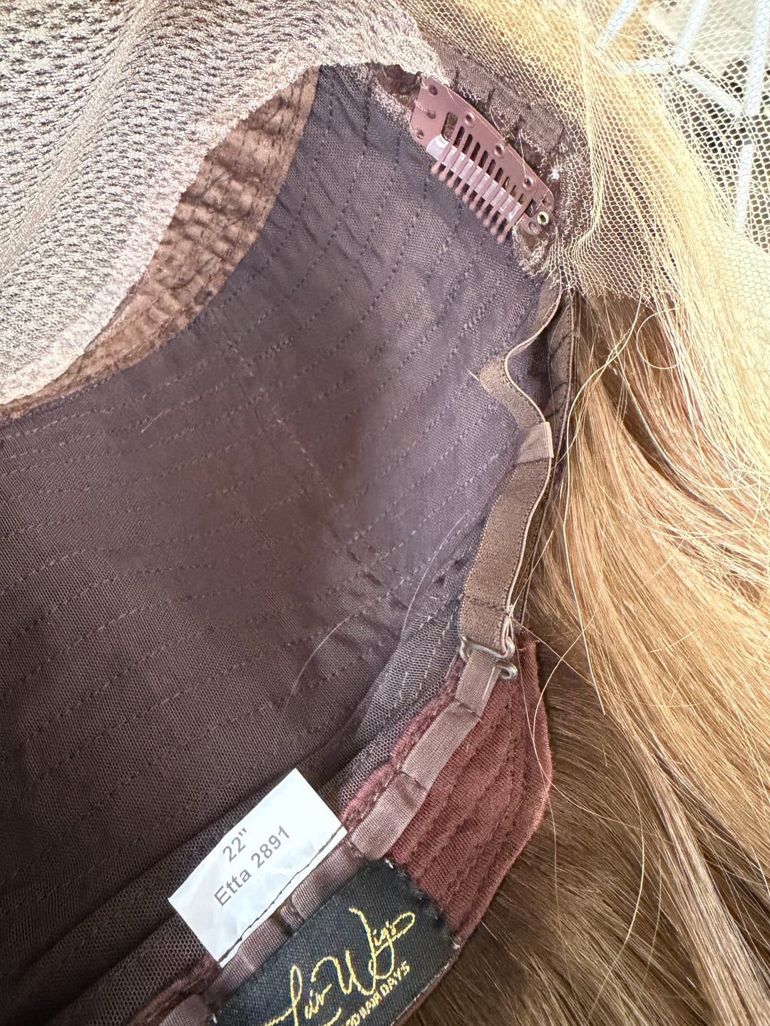 "Etta" [M] 22" Lace Top Wig