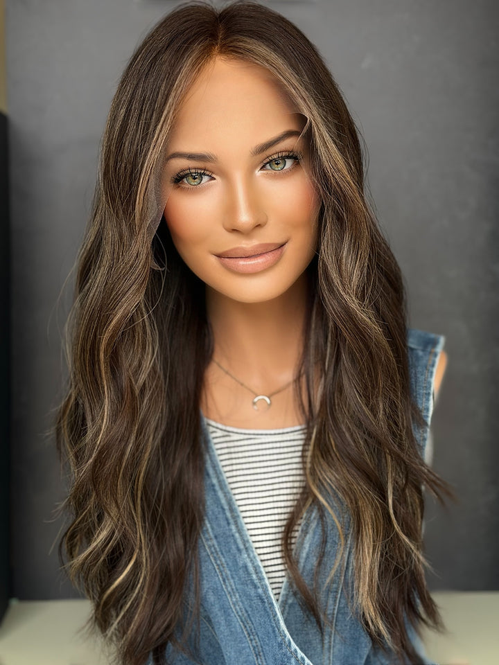 3B2897 22" [M] Lace Top Wig