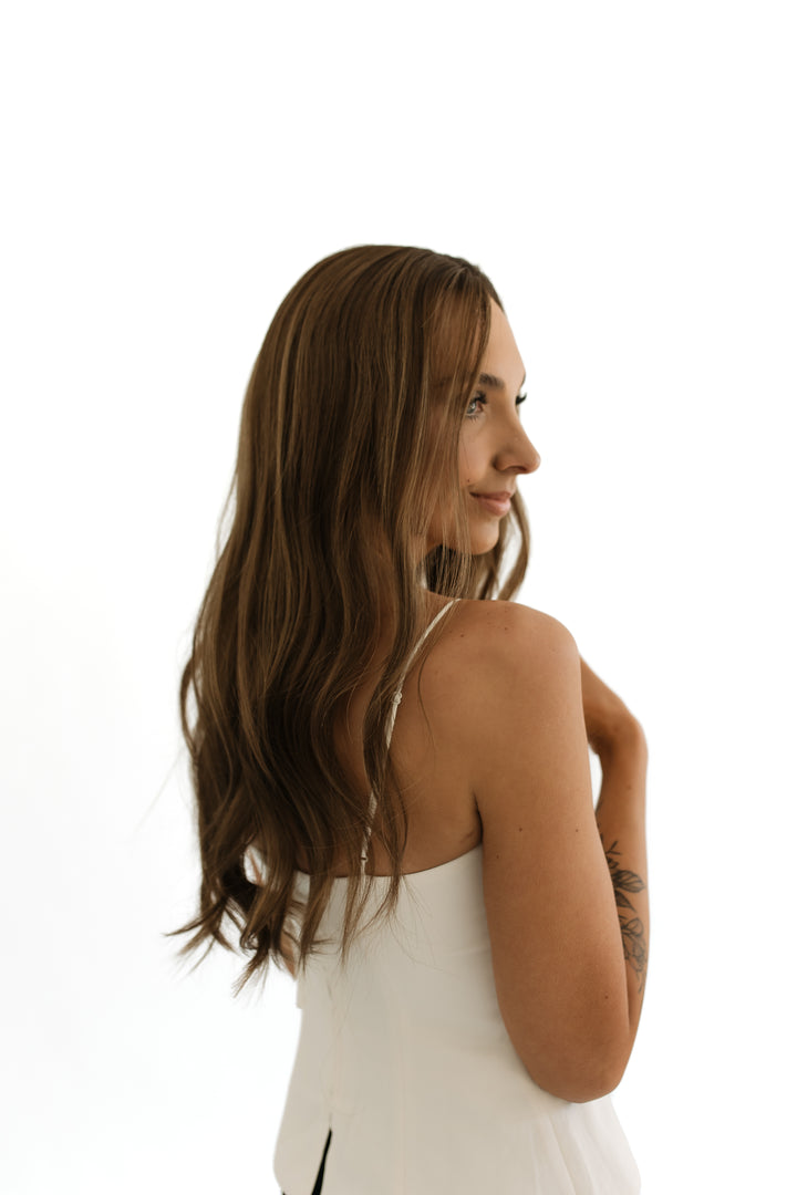 “Rya” Glam Co. 20” Lace Top Wig