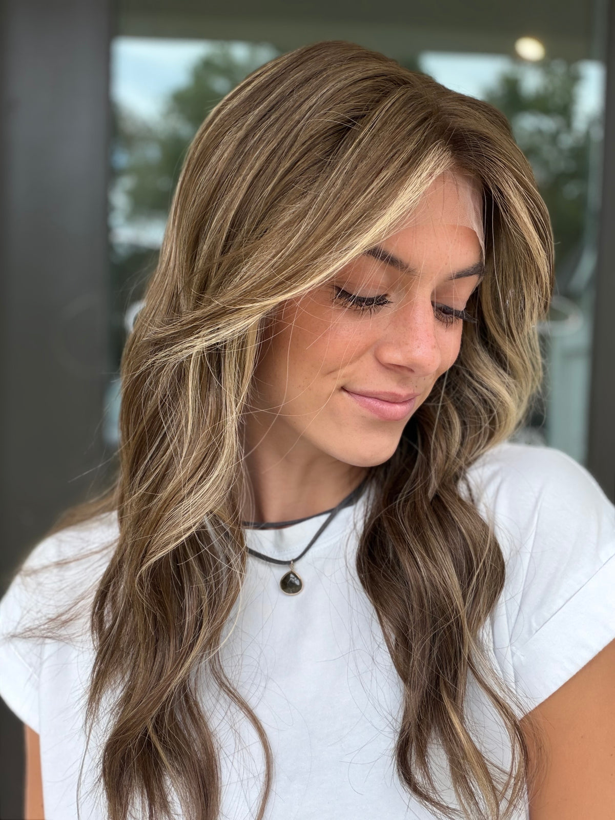 <b>Peyton</b><br><u>L</u> <br> <l> Signature Mongolian Collection </l> <br> 20” Lace Top Wig