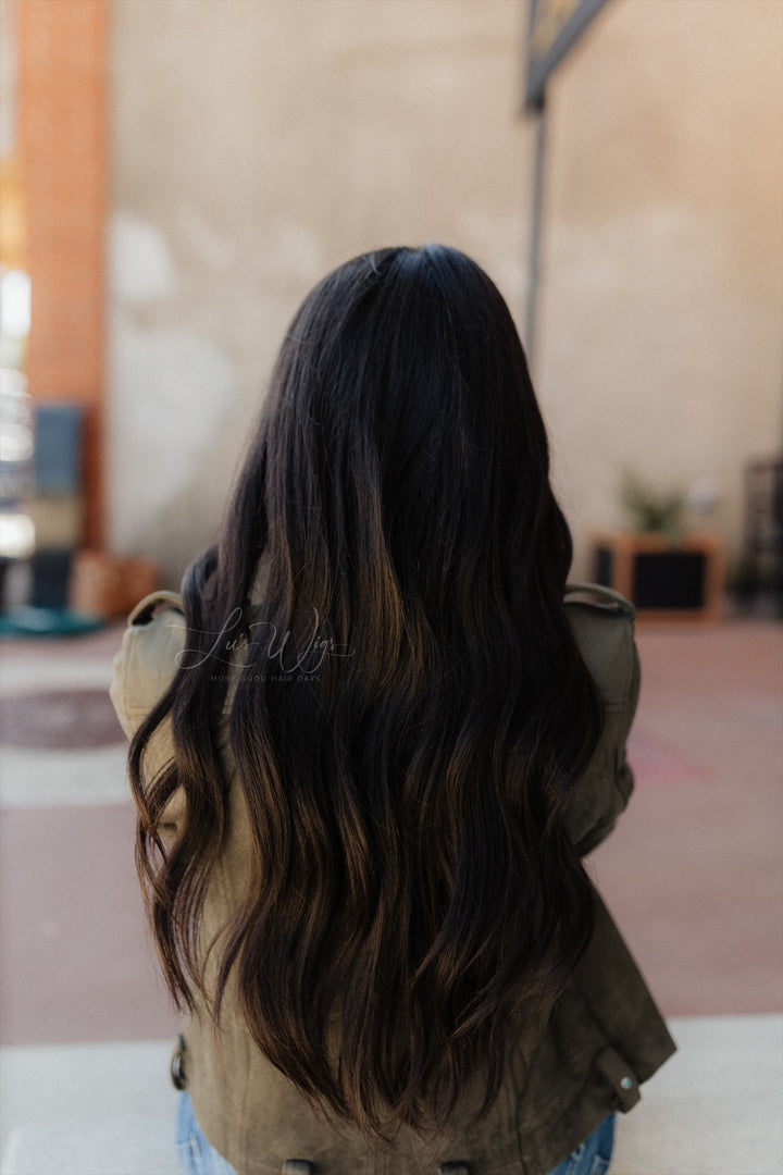 “So Polished” Glam Co. 24” Lace Top Wig