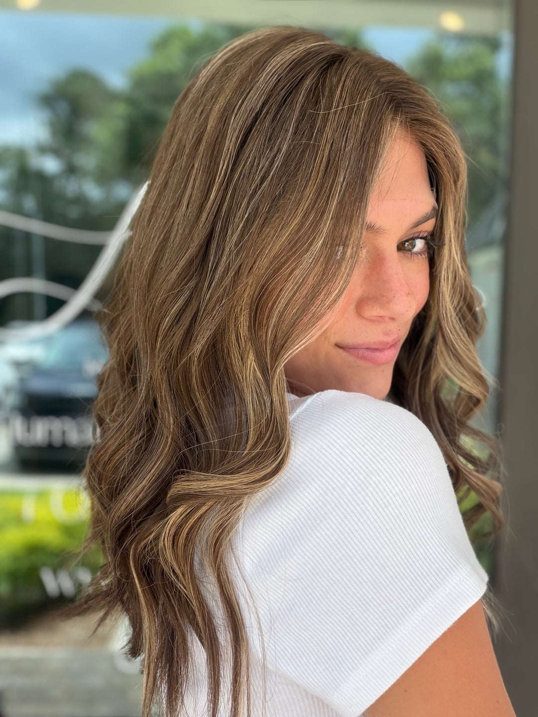 Etta (XS) 18” Lace Top Wig