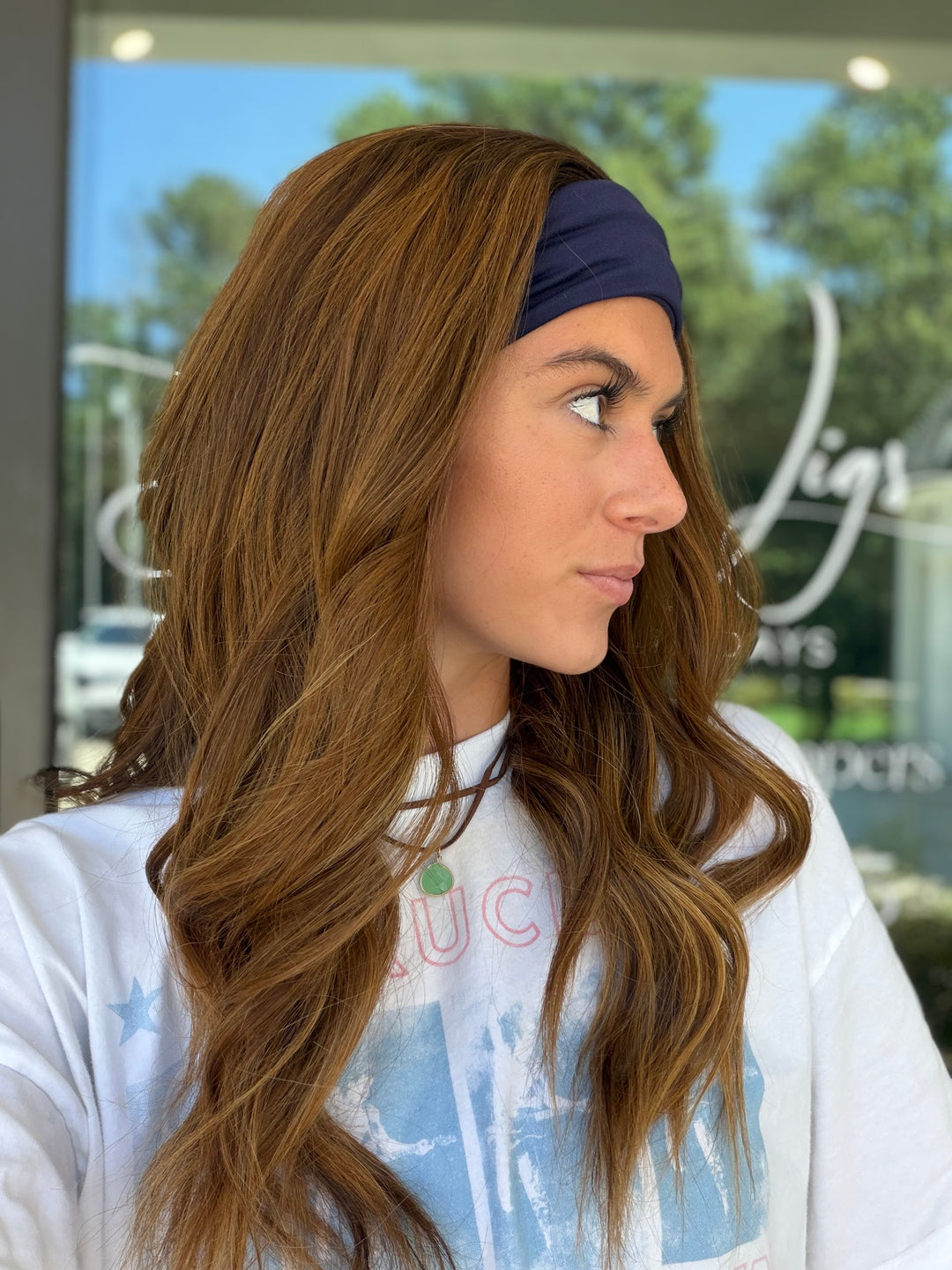 RESALE SS-0006 “Eva” Headband Wig (M) 22”