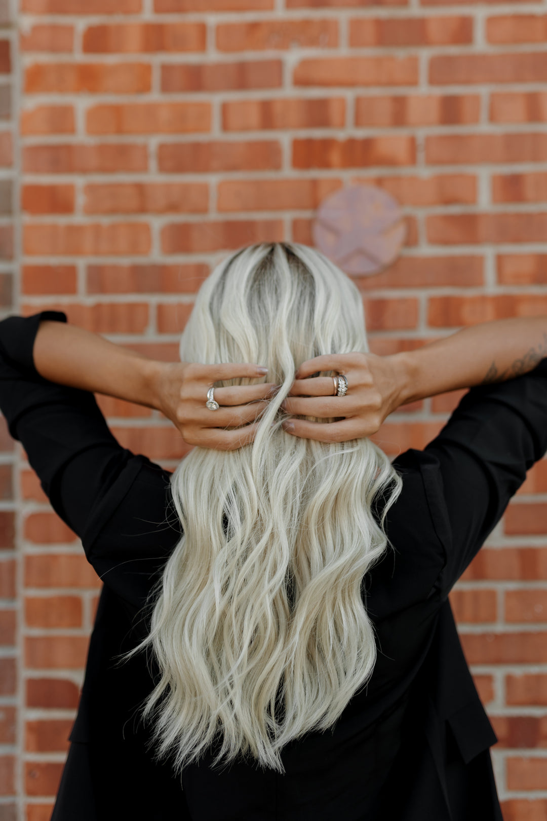 “Aurora” Glam Co. 22” Lace Top Wig