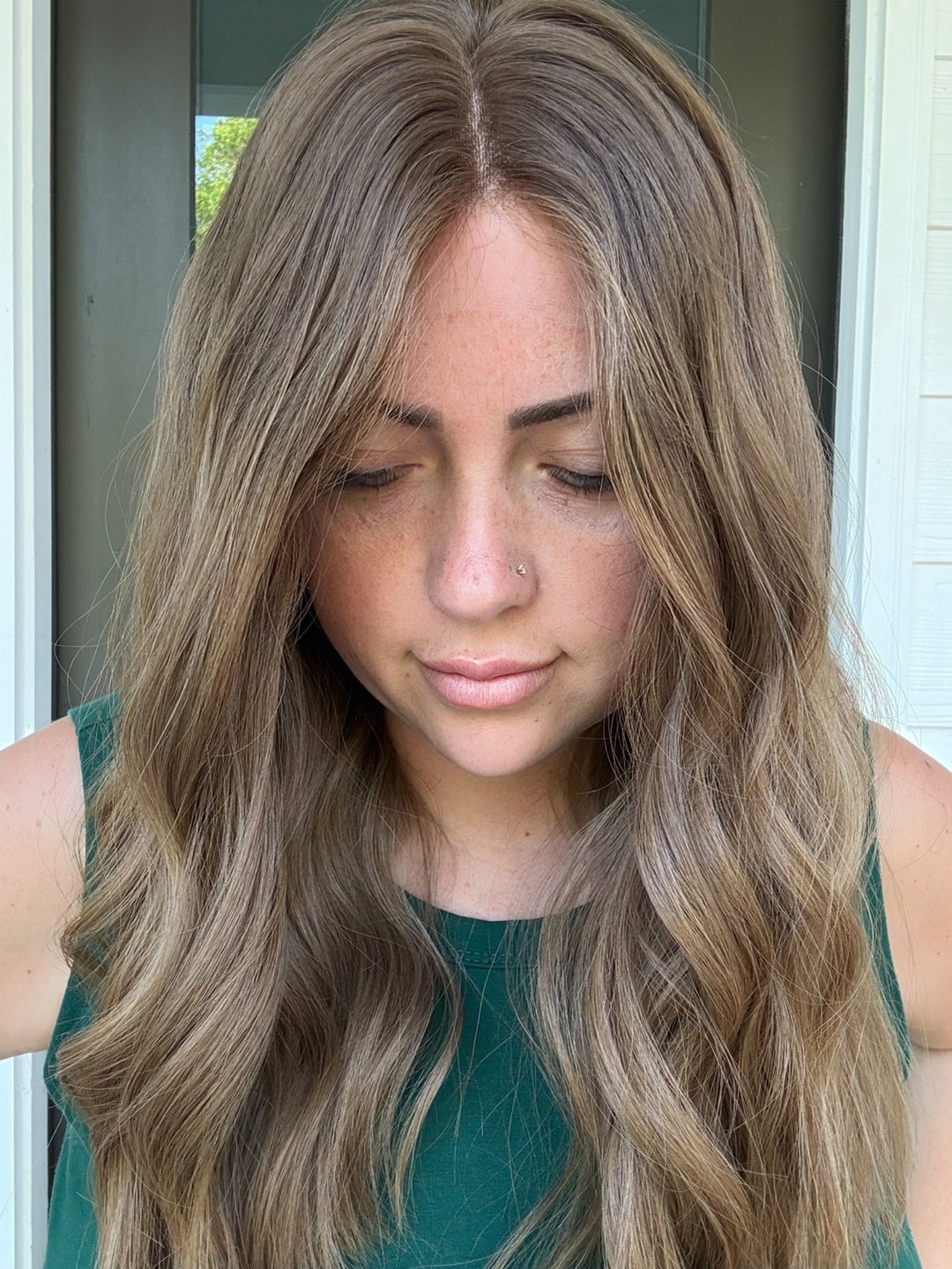 “Autumn” [M] lace top wig