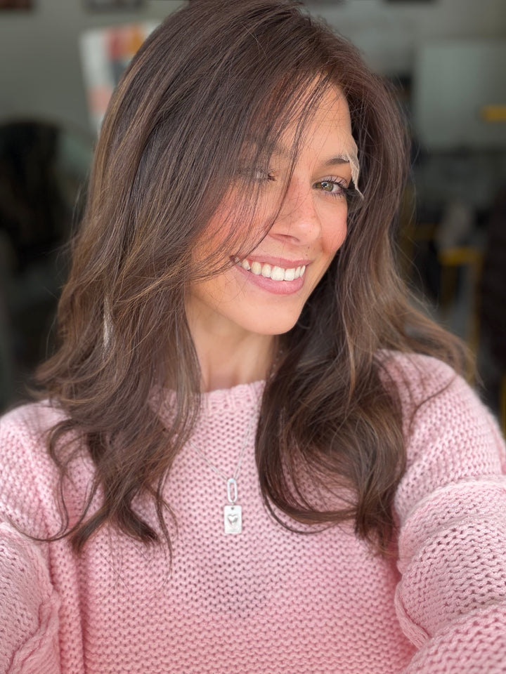 “Alex” [S] 19” Lace top wig