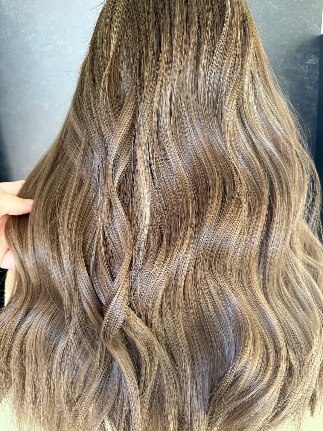 “Mocha Drift” [M] 21” Lace Top Wig