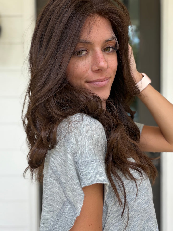 Bella [M] 20” Euro Lace Top Wig