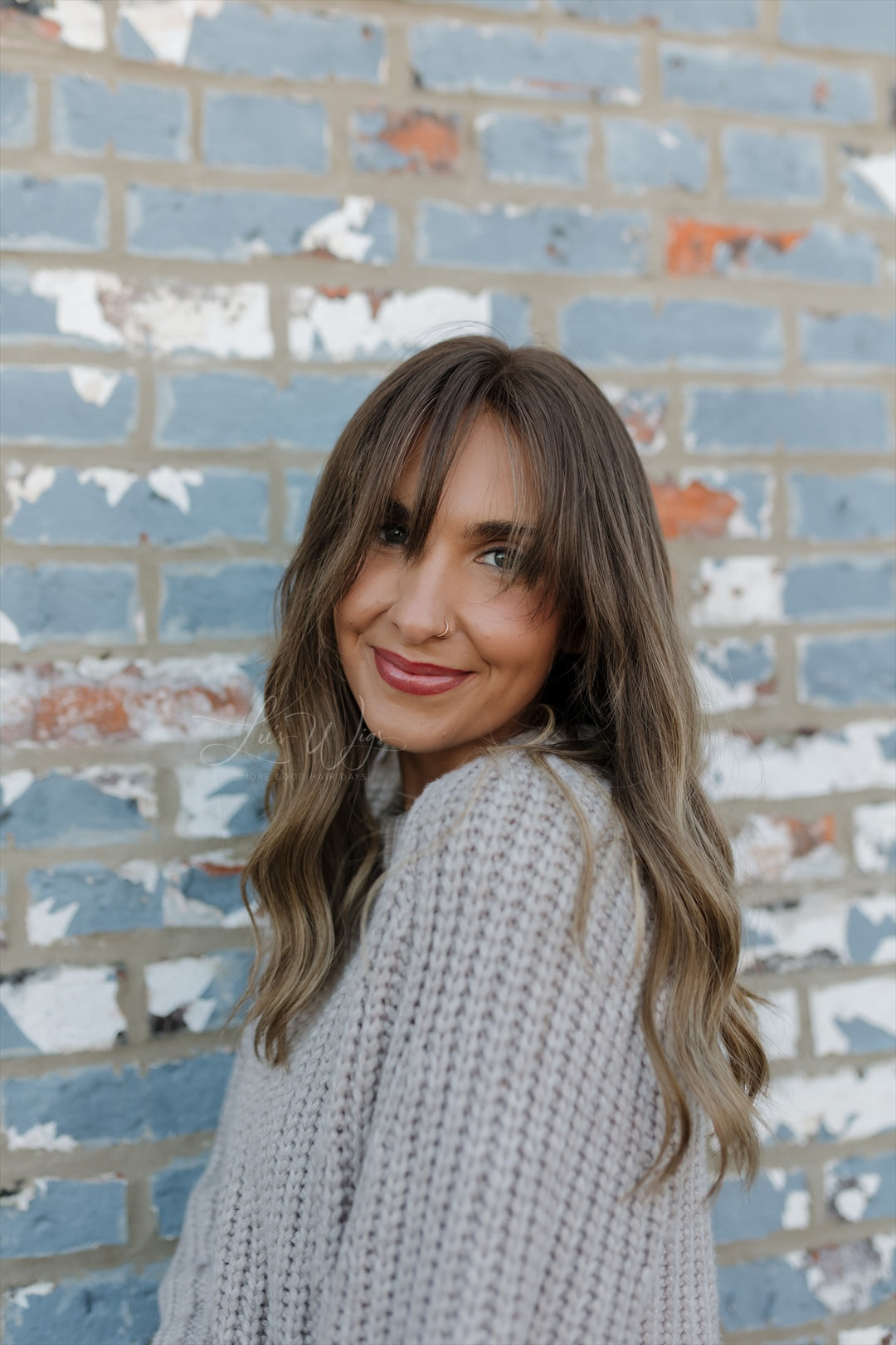 “Augusta” 20” Lace Top Wig