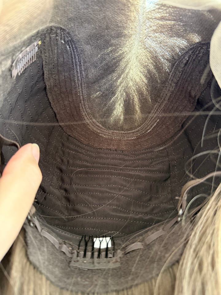 “Mocha Drift” [M] 21” Lace Top Wig