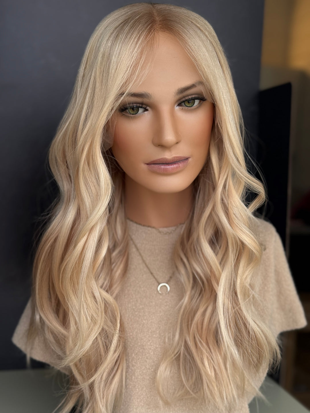 CLEARANCE SALE “Demi” 22” [S] Lace Top Wig