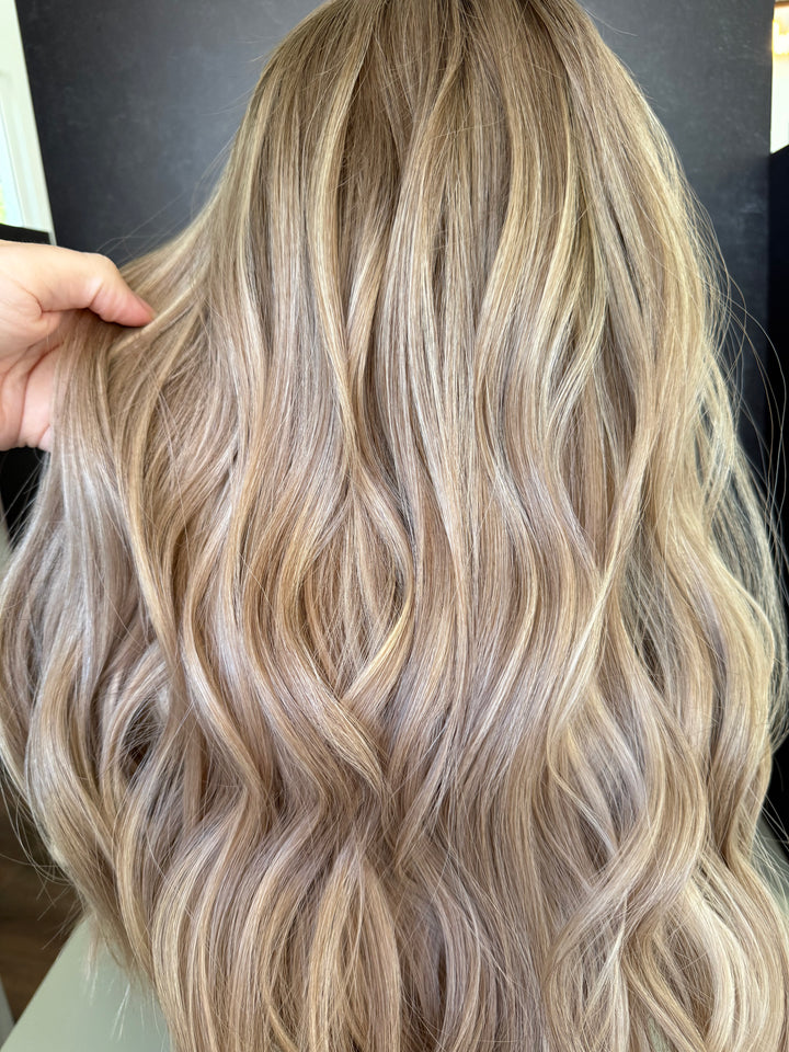 “Golden Hour” [XS] 21” Lace Top Wig