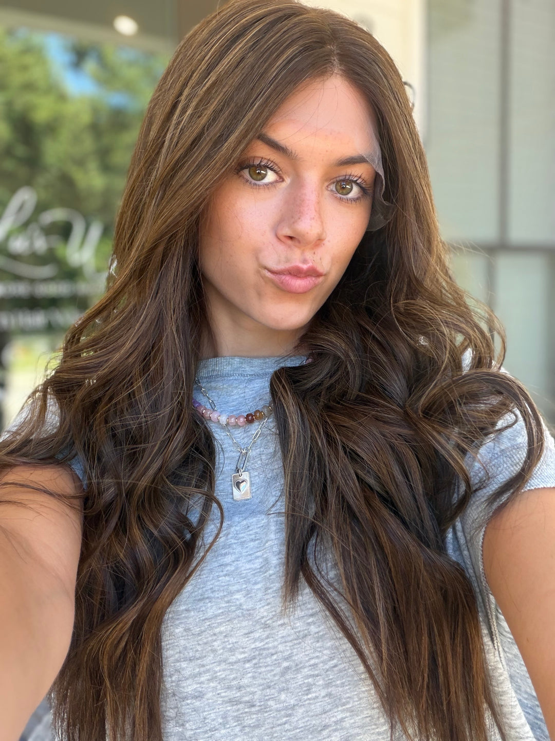 “Merrit” (M) 24” Lace Top Wig