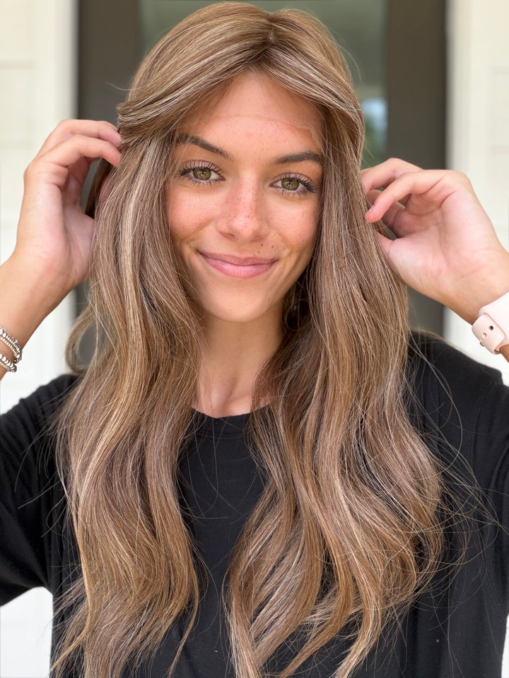 Irene (M) 22” Lace Front Silk Top Wig