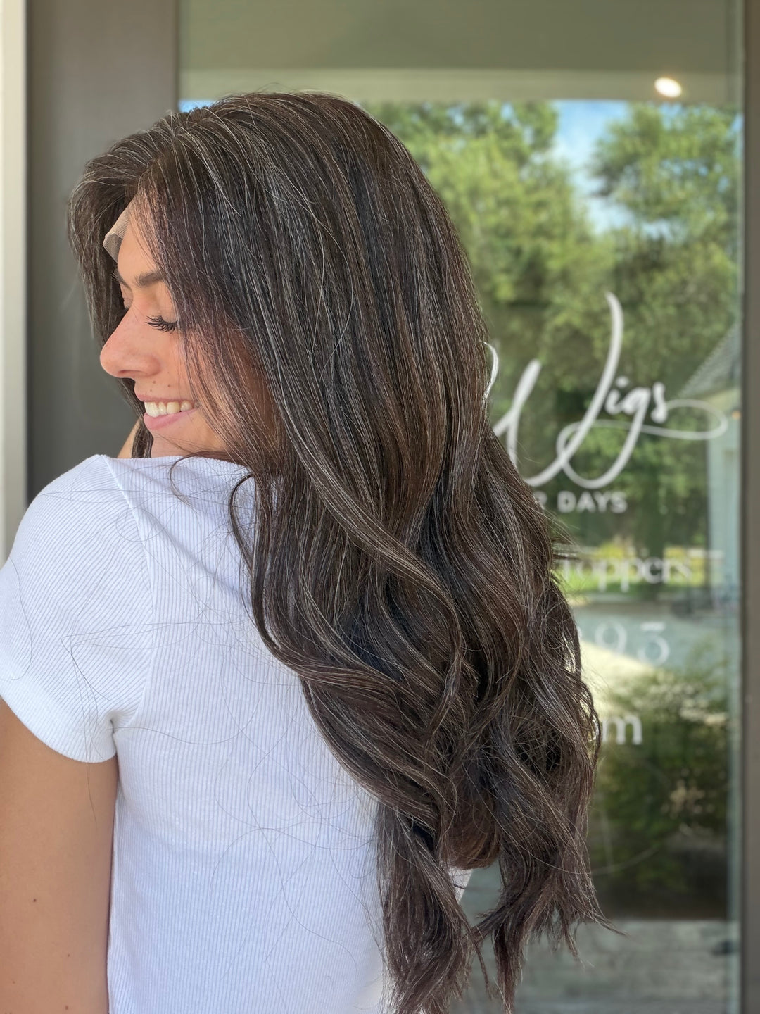 Winona (M) 22” Lace Top Wig