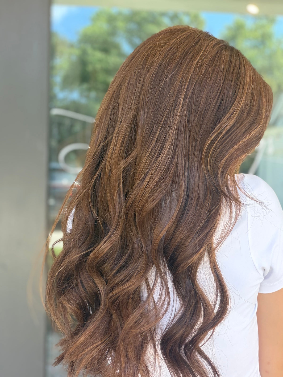 <b>Auburn</b><br><u>l</u> <br> <l>Signature Mongolian Collection</l> <br> 24” Lace Top Wig