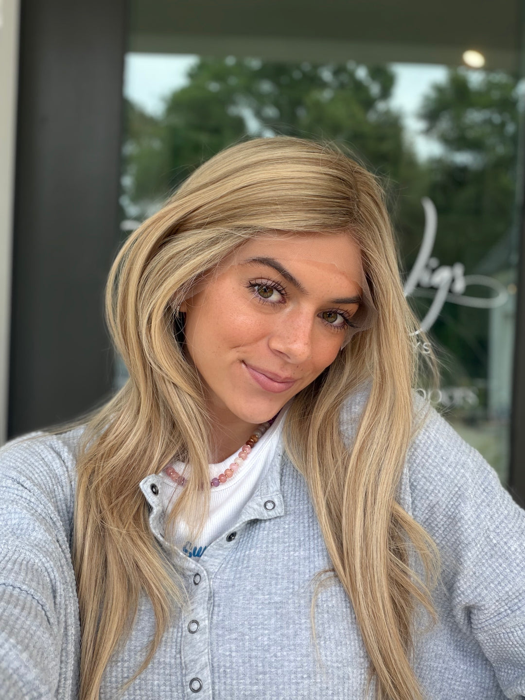 Rachel (M) 22” Lace Front Silk Top Wig