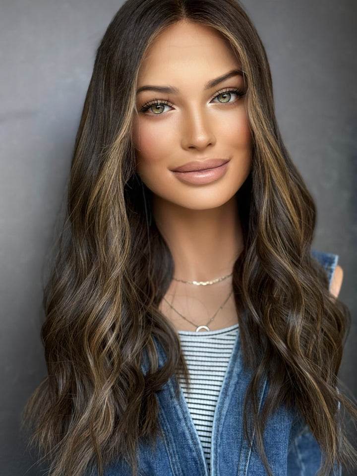 “Lisa” [XS] 21” Lace Top Wig