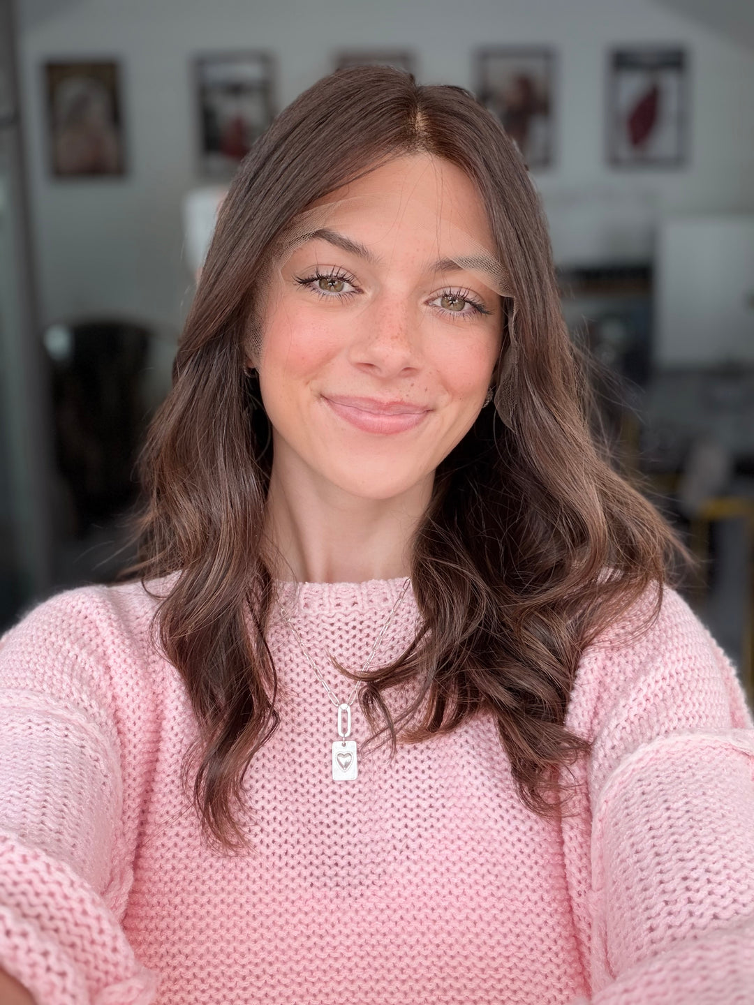 “Alex” [S] 19” Lace top wig