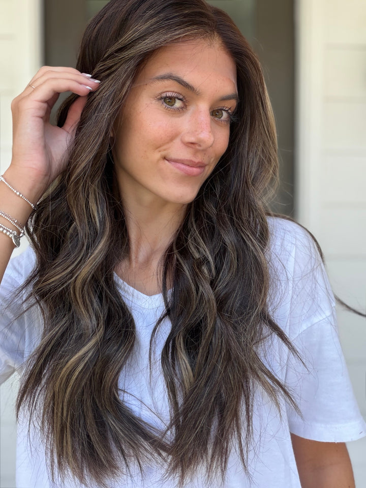 Jordyn with balayage (S) 24” Lace Top Wig