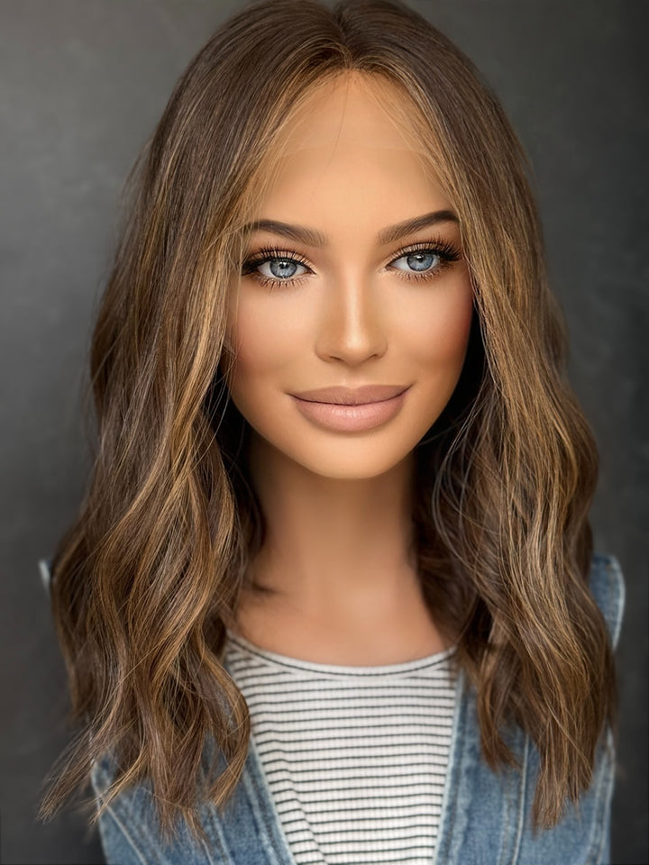 “Lisa” [M] 18” Lace top wig