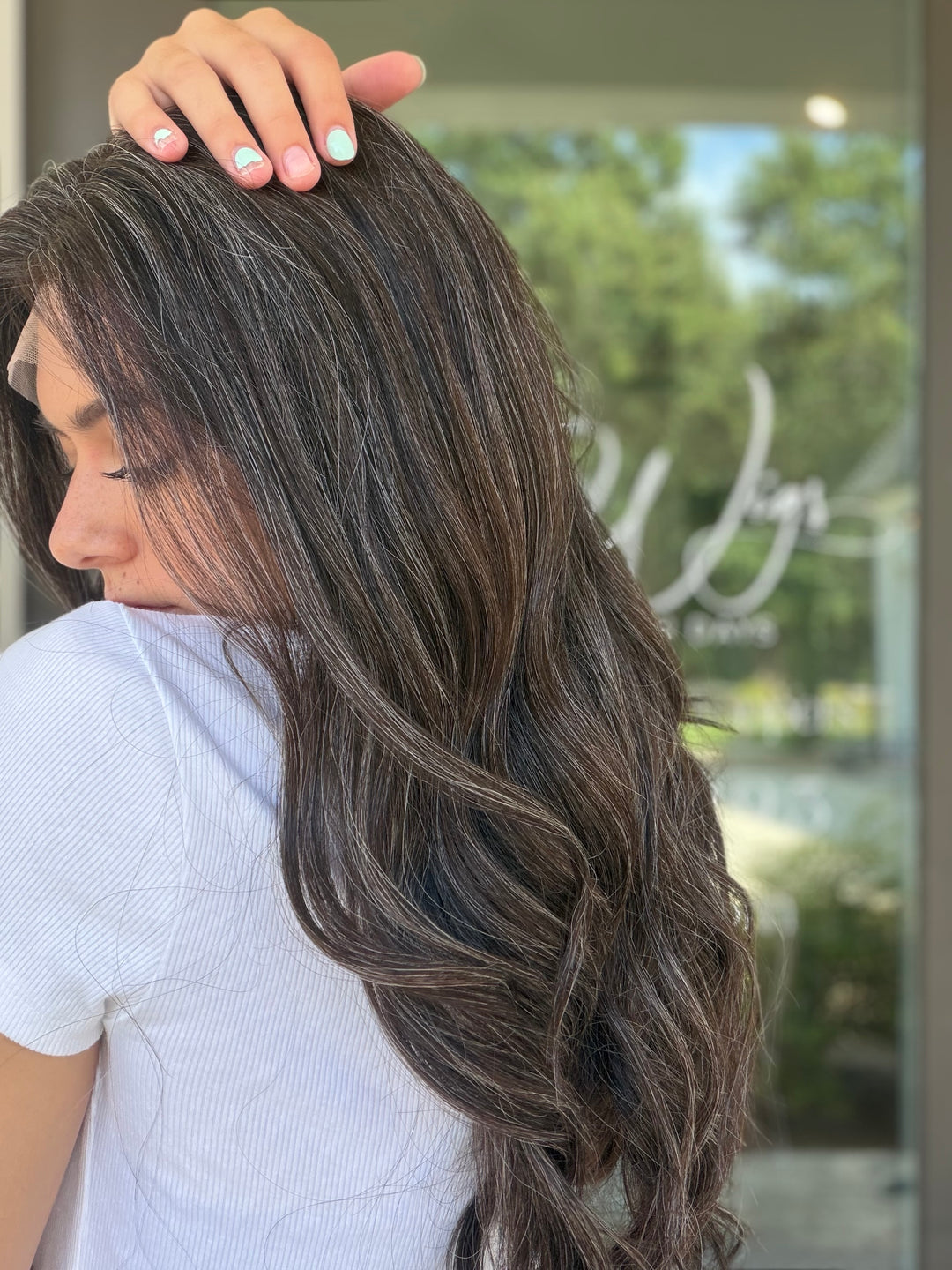 Winona (M) 22” Lace Top Wig