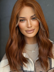 “Cowboy Copper” [M] 18” Lace Top Wig