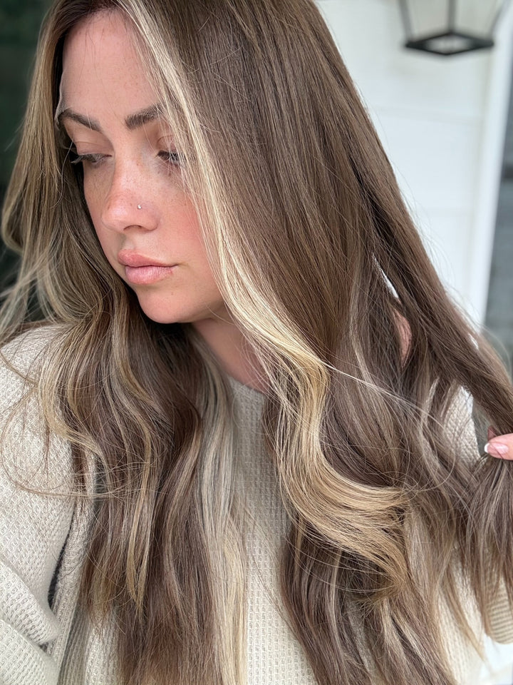 “B3006” (XS) 24” Lace Top Wig