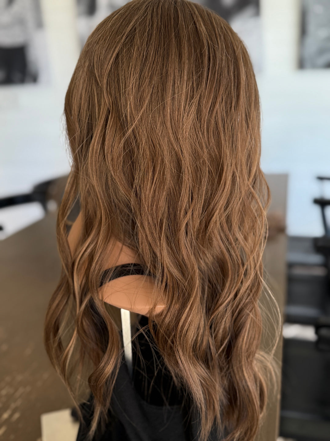 “Stella” [S] 20” Lace Front Silk Top Wig