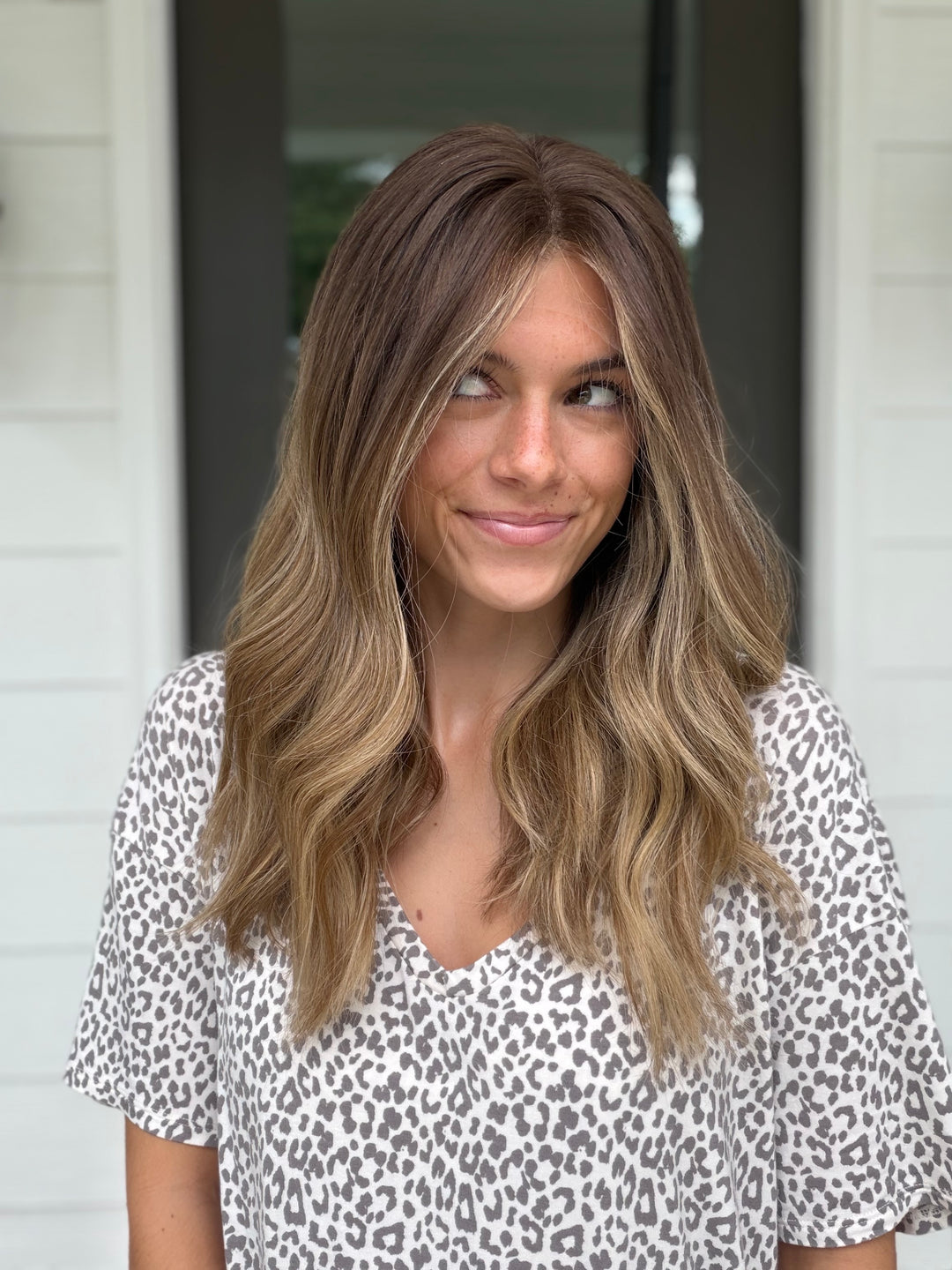 “Ella Langley” (XS) 18” Lace Top Wig