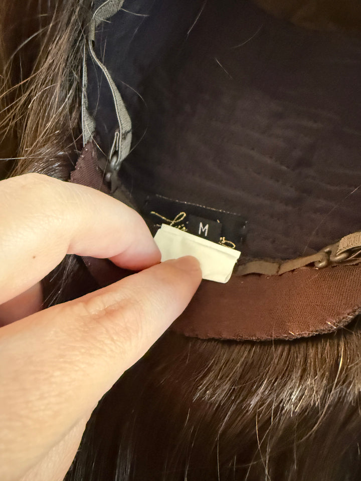 Lauren 22" Euro Lace Top Wig – Medium-Medium Light Brown | Lu's Wigs