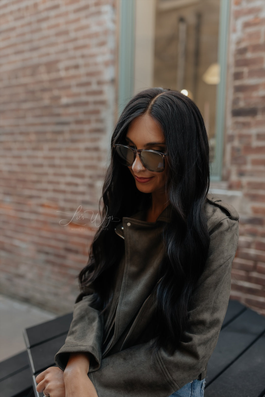 “So Polished” Glam Co. 24” Lace Top Wig