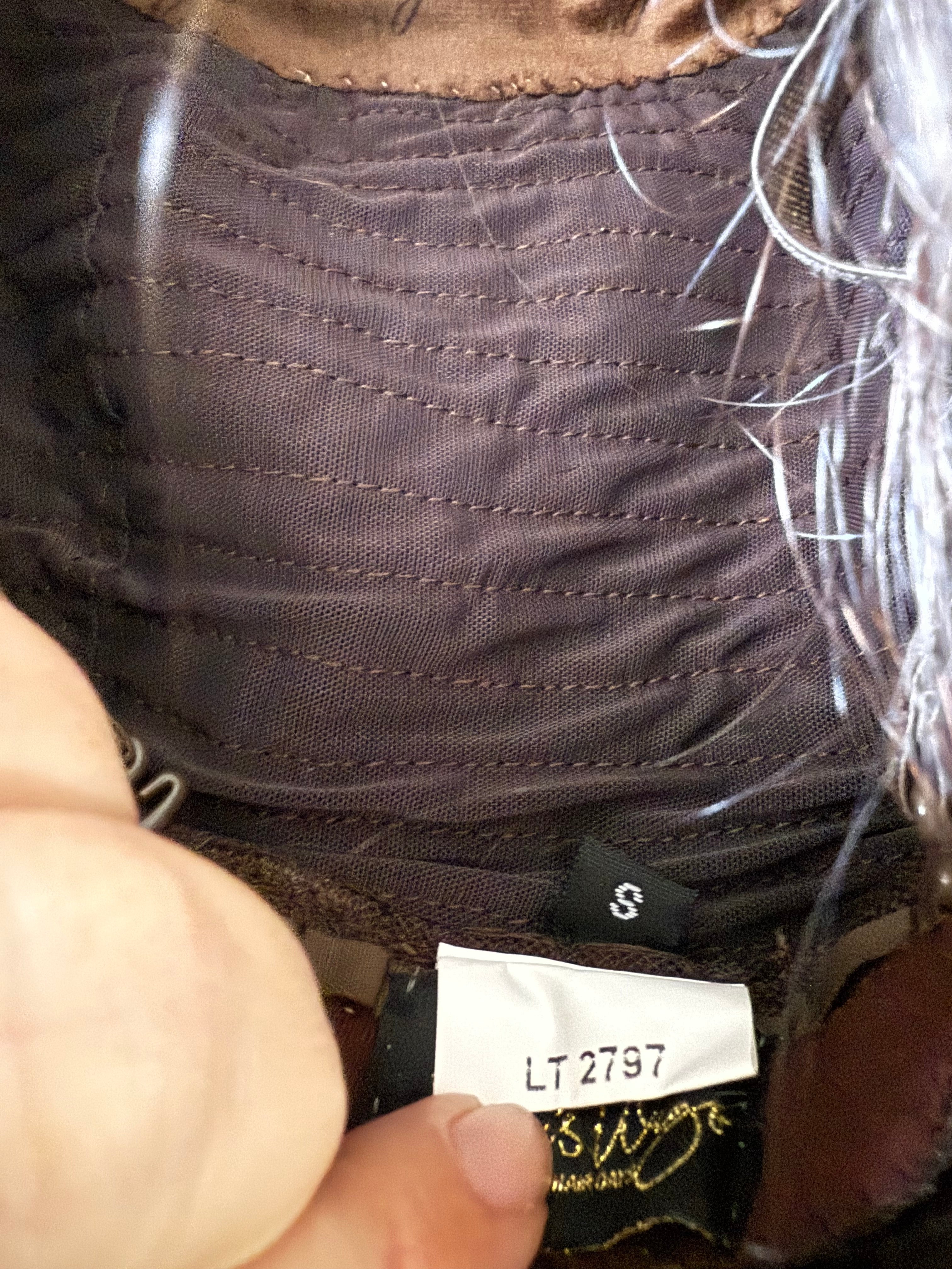 “LT2797” [S] 25” Euro lace top wig