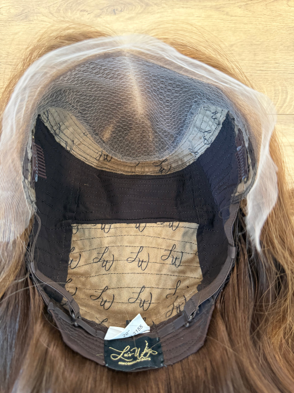 <b>Auburn</b><br><u>m</u> <br> <l>Signature Mongolian Collection</l> <br> 20” Lace Top Wig