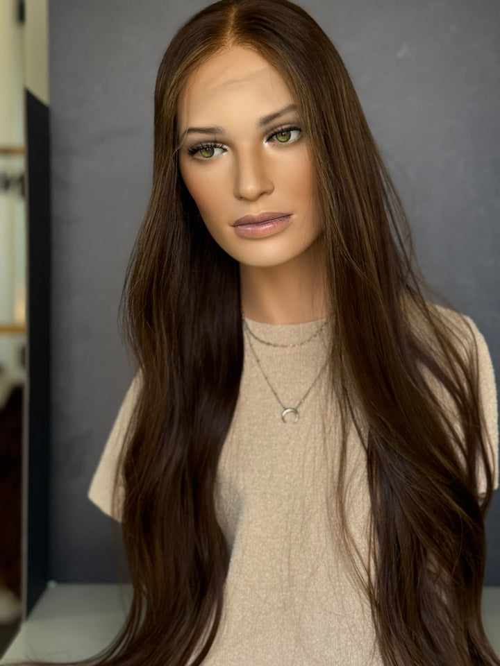 Euro 28” [M] Low Density Lace Top Wig