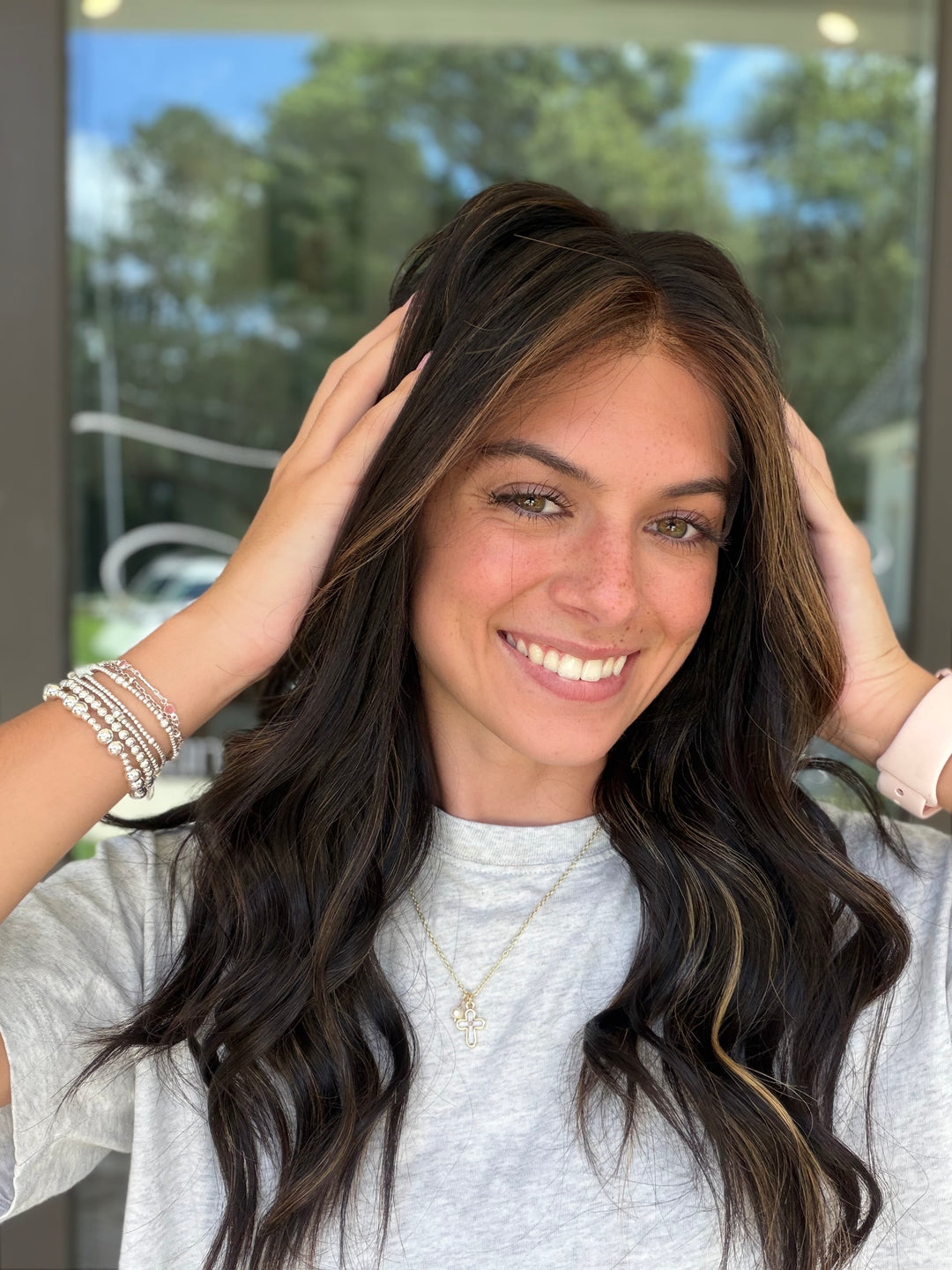 Jordyn w balayage [L] 20” Lace Top Wig
