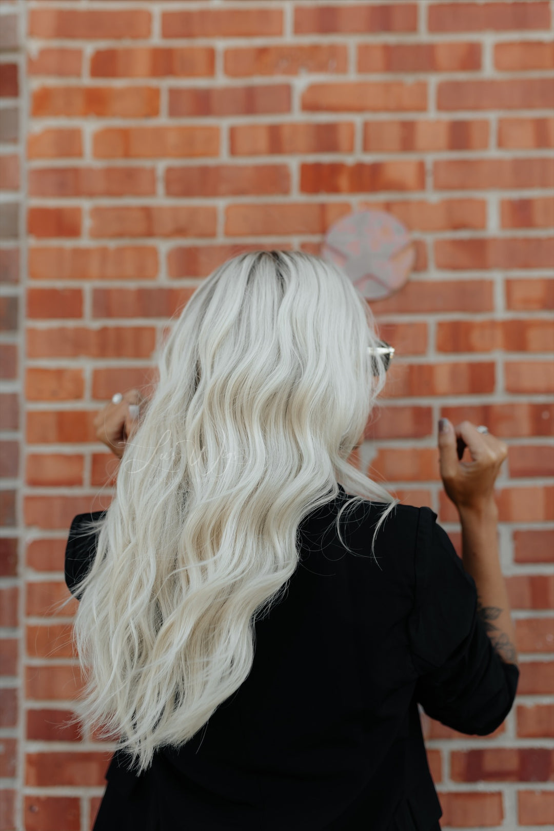 “Aurora” Glam Co. 20” Lace Top Wig