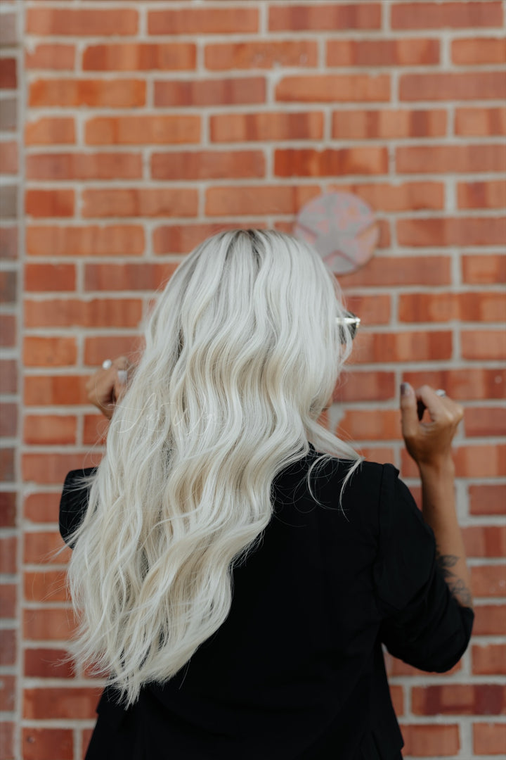 “Aurora” Glam Co. 20” Lace Top Wig