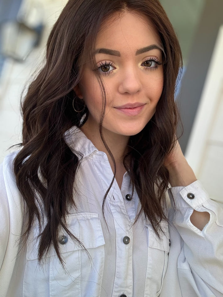 “Cadence” [S] 18” Lace Top Wig