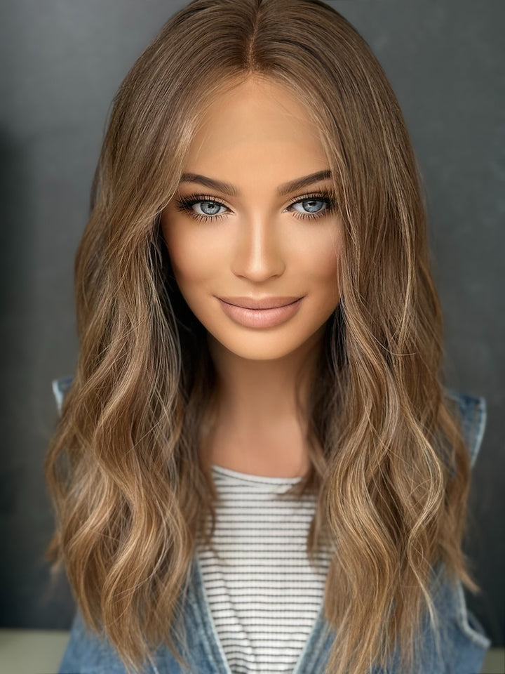 “Linda” [M] 18” Lace top wig