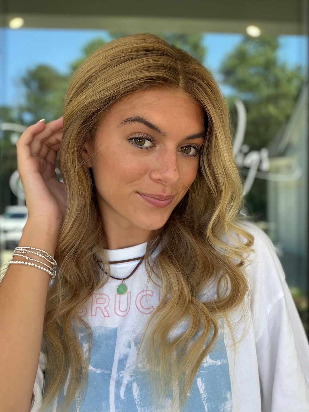 RESALE SS-004 “Norah” M) 20” Lace Top Wig
