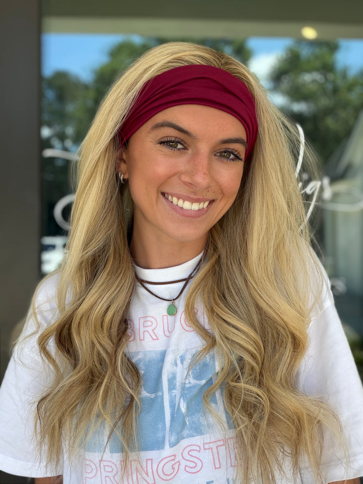 RESALE SS-0009 Headband Wig (M) 22” Erin