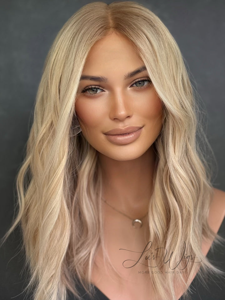 “Michelle” [L] 18” Lace Top Wig