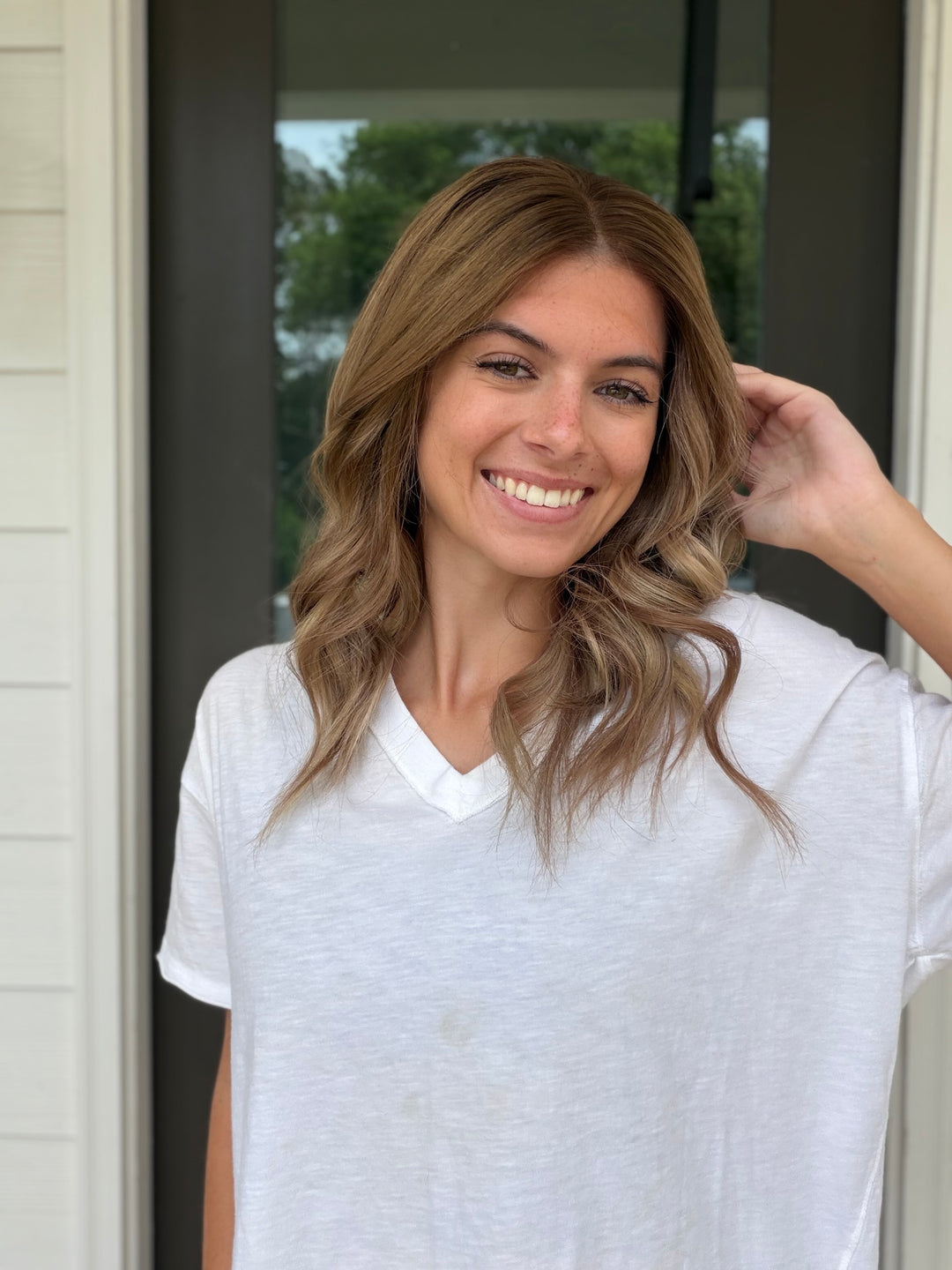 “B3012” (M) 18” Lace Top Wig