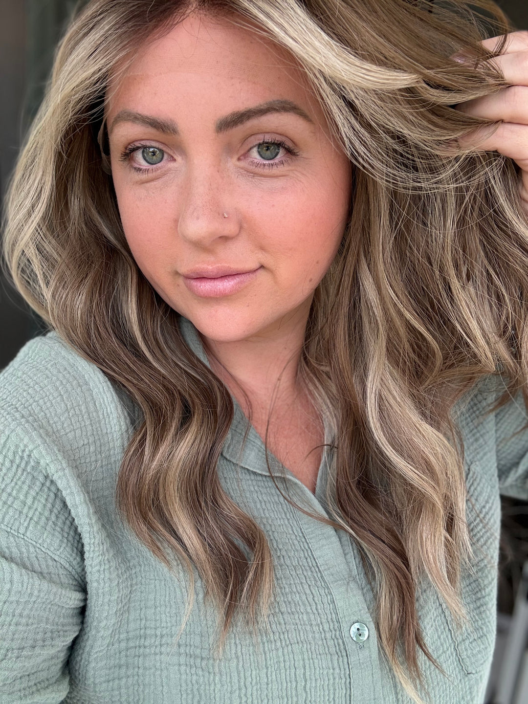 B3003 [S] 22” Lace top wig