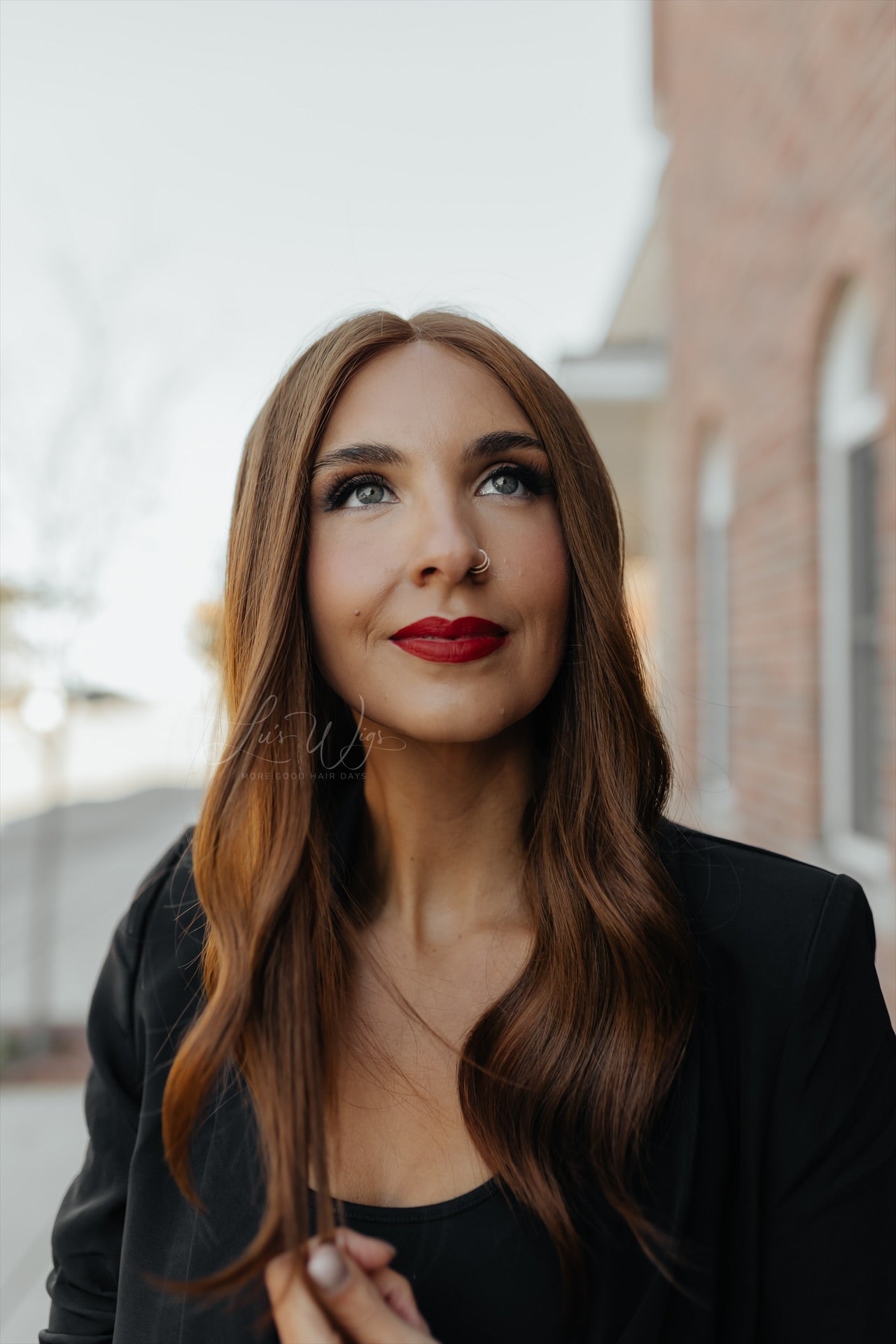 “Rose Dawson” [S] 20” Lace Top Wig