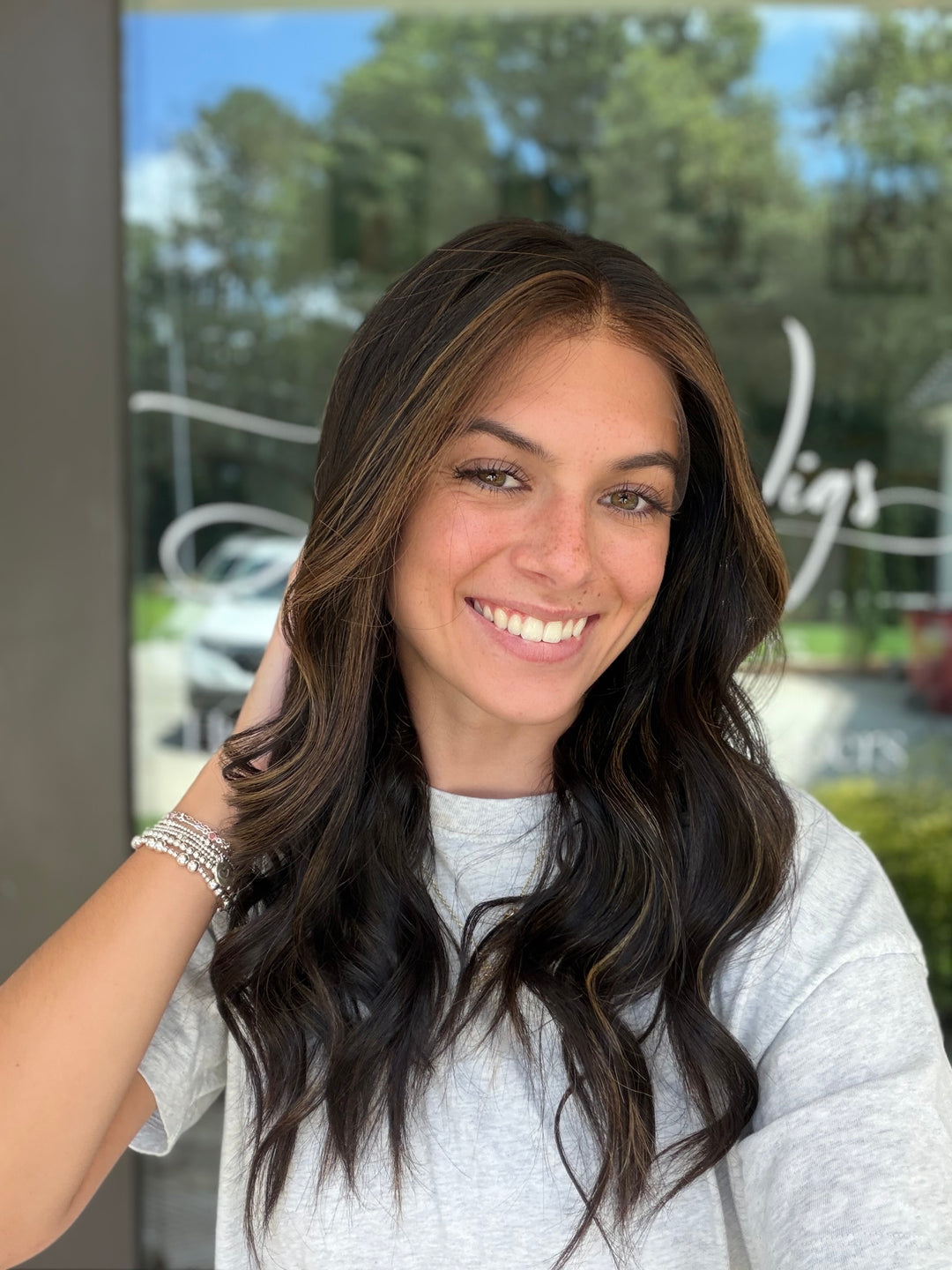 Jordyn w balayage [L] 20” Lace Top Wig