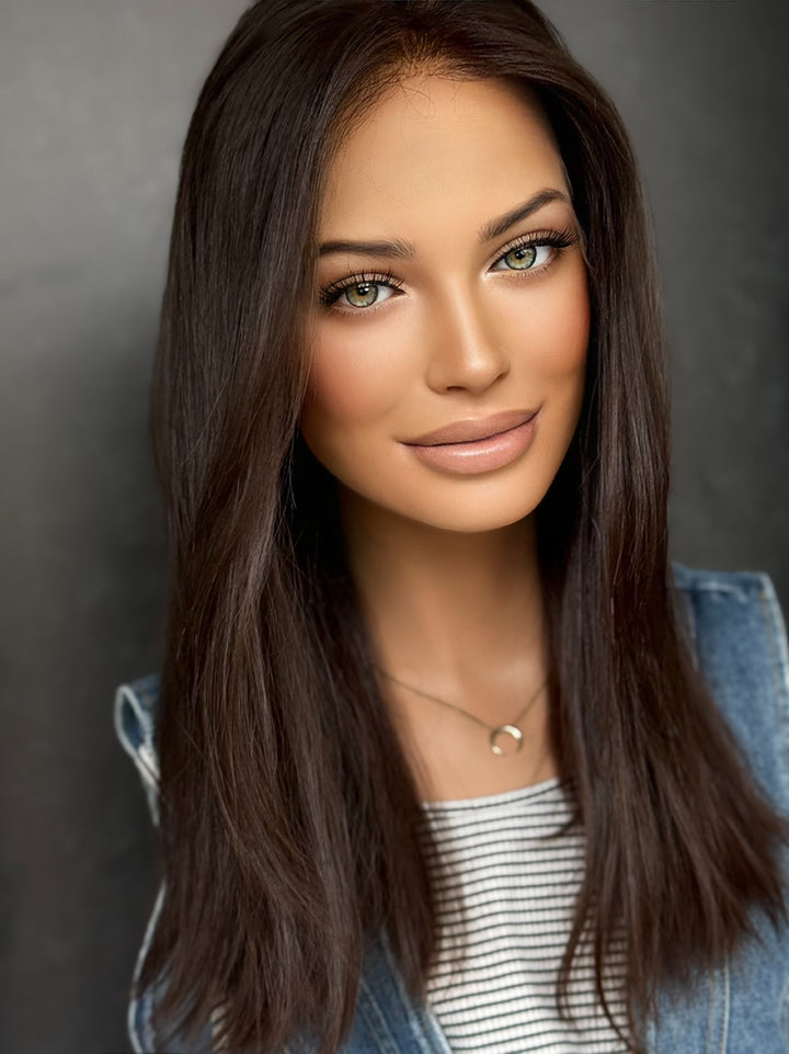 “Bella” [XS] 20” Euro Lace Top Wig