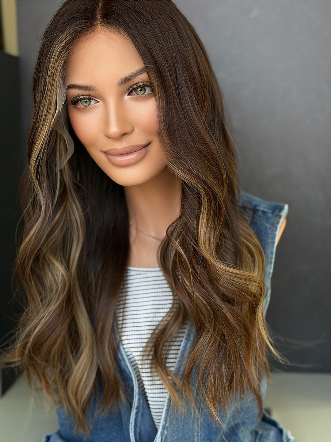 "Gracie" 22" [M] Lace Top Wig