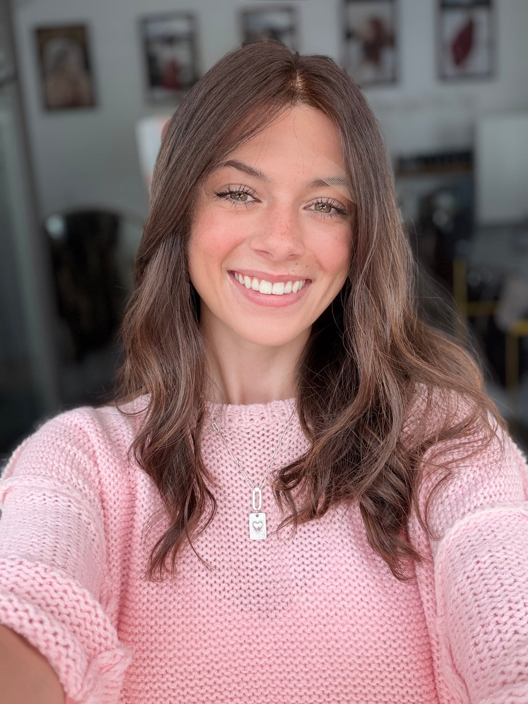 “Alex” [S] 19” Lace top wig